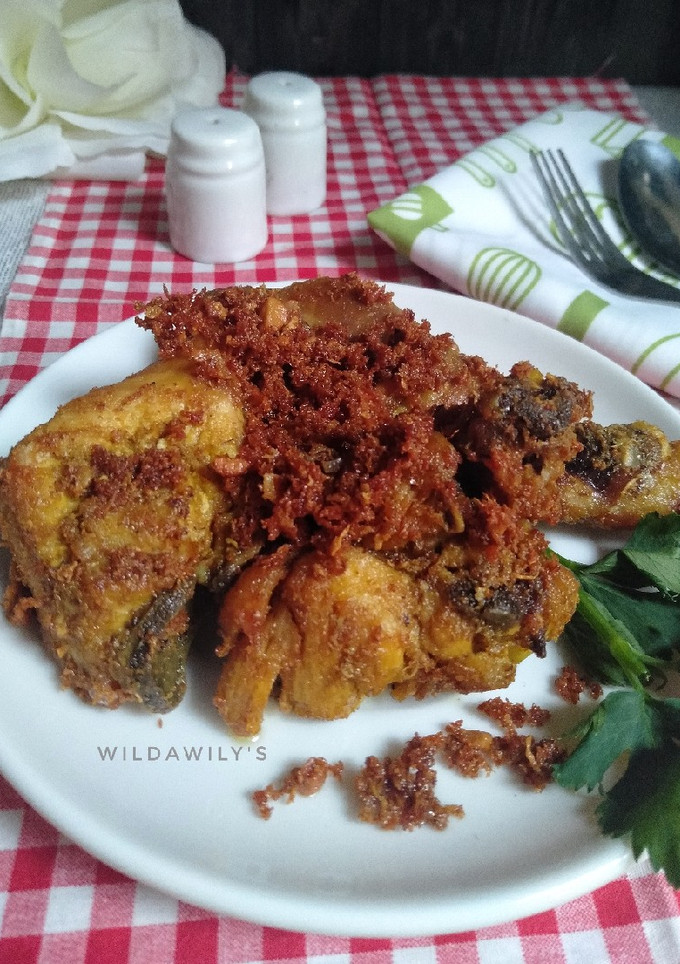 Foto resep Ayam Goreng Telur (khas RM Padang)