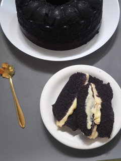 Foto resep Bolu ketan hitam keju lumer