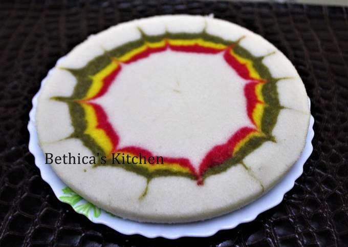 Multi Coloured Designer Idli Cake