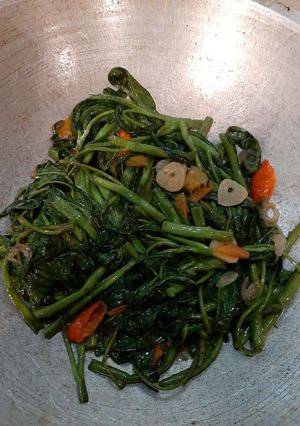 Foto resep Tumis kangkung simpel