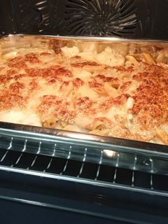 Una foto de Macarrones con coliflor