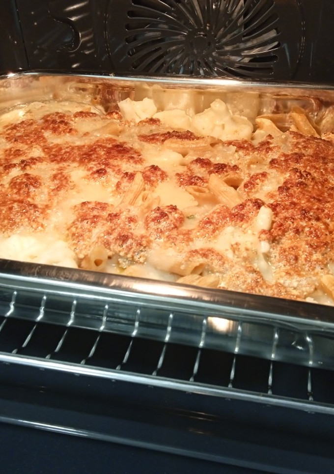 Una foto de Macarrones con coliflor