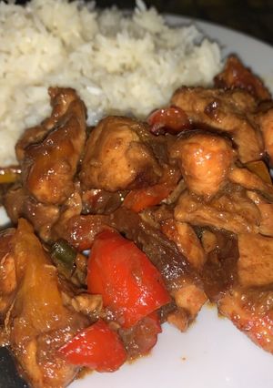 A picture of Chinese Manchurian Chicken.