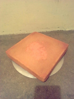 A picture of Simple vanilla cake.