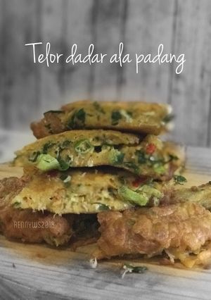 Foto resep Telor dadar ala padang