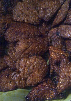 Foto resep Bacem tempe air kelapa goreng