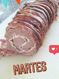 Una foto de Enrollado de carne