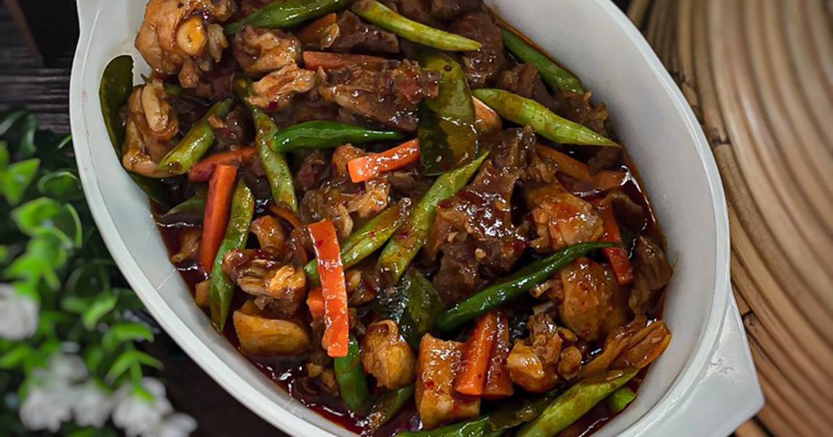 Resipi Paprik Ayam Daging Oleh Aznie Khasri - Cookpad