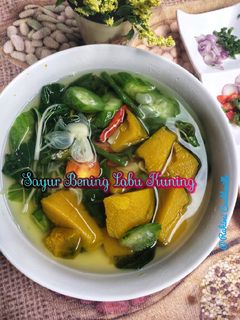Foto resep Sayur Bening Labu Kuning