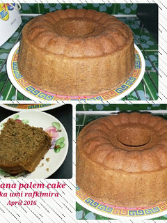 Foto resep Bolu pisang palem *banana sponge cake modief