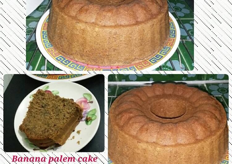 Bolu pisang palem *banana sponge cake modief