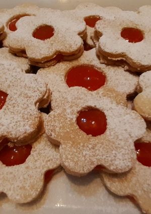 Glutén-, tej-, tojásmentes linzer recept fotója