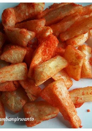 Foto resep Singkong Krispi Balado