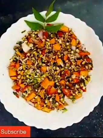 Easy Steps Make Recipes Sprouts salad recipe the So Delicious Tasty.