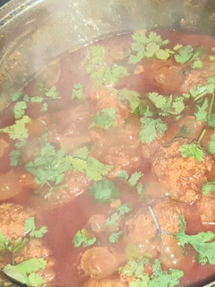A picture of Spicy Mutton Curry.