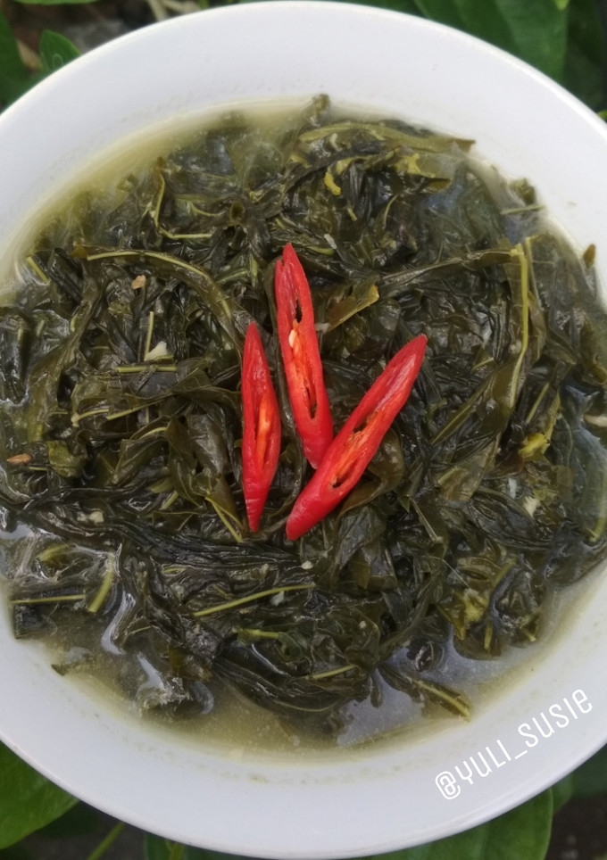 Foto resep Sayur Daun Singkong Santan