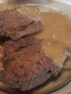 Una foto de Filetes de hígado con salsa de vinagre