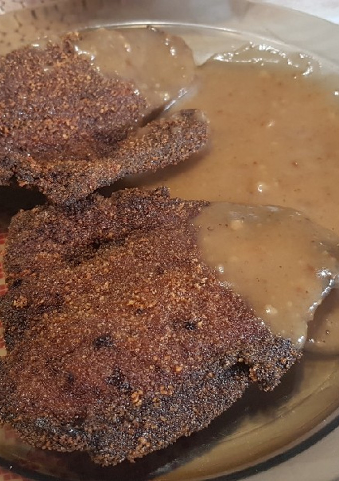 Una foto de Filetes de hígado con salsa de vinagre