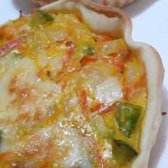 Una foto de Tarteleta / tarta de verduras