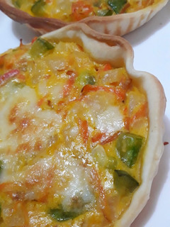 Una foto de Tarteleta / tarta de verduras