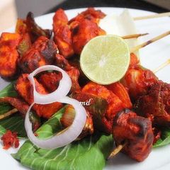 A picture of Air fryer Paneer tikka.