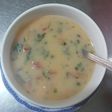 Cream soup wortel dan sawi