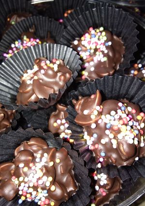 Foto resep Kue Coklat Kacang