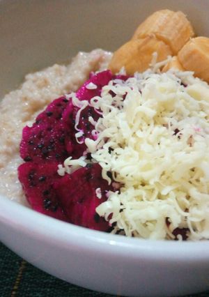 Foto resep Oat Naga+Pisang Keju #Maree