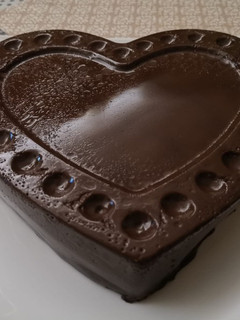 Una foto de Tarta de chocolate negro