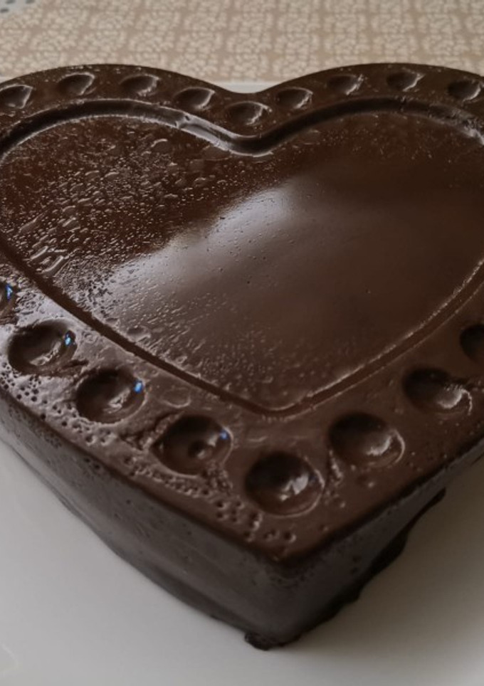 Una foto de Tarta de chocolate negro