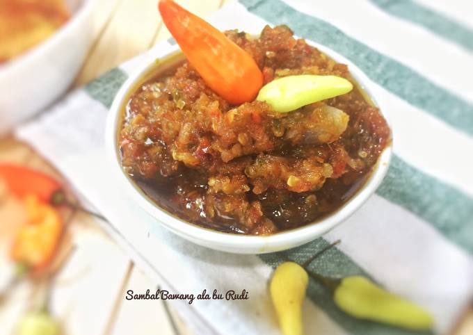 Sambal Bawang ala bu Rudi