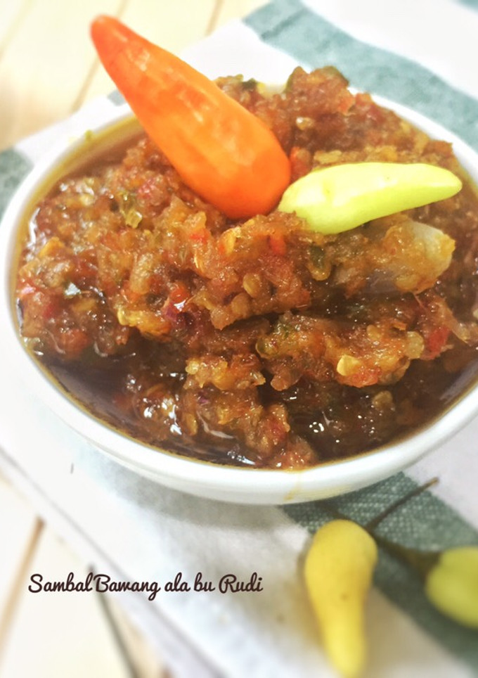 Resep Sambal Bawang Ala Bu Rudi oleh Phie Kitchen - Cookpad