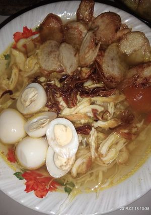 Foto resep Soto lamongan simple