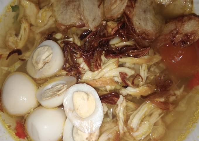 Resep Soto lamongan simple, Lezat