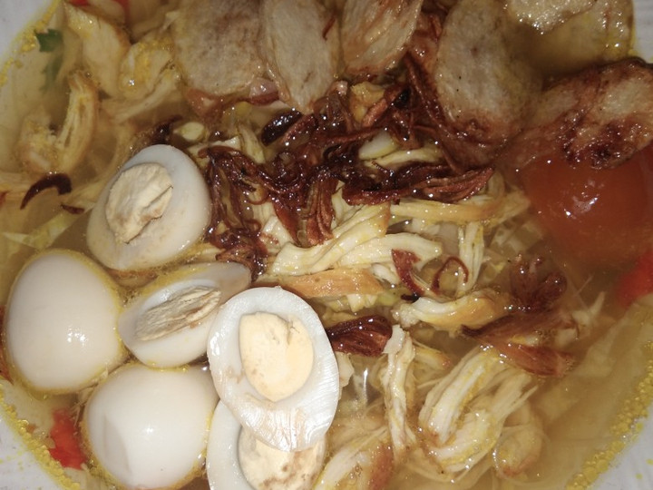 Resep Soto lamongan simple, Lezat