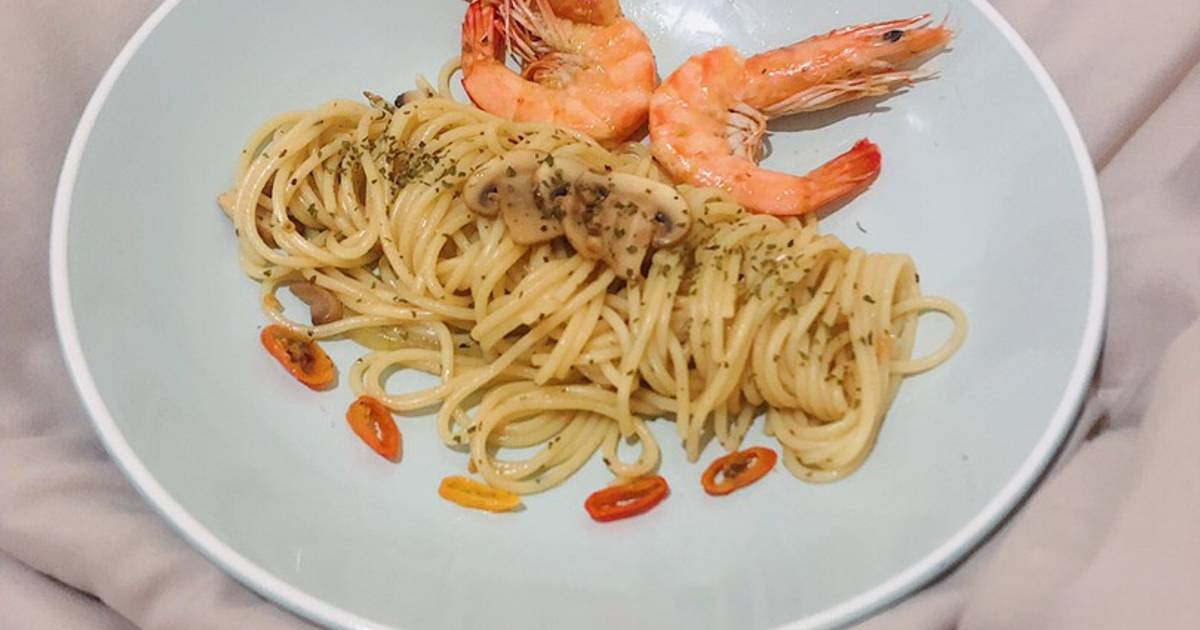  Resep  Prawn  aglio  olio  oleh MASAKAN OCA Cookpad