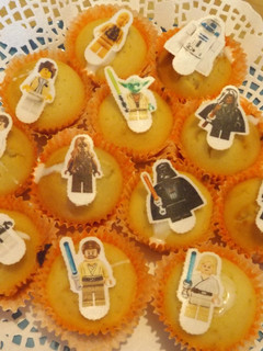Una foto de Magdalenas de Star Wars