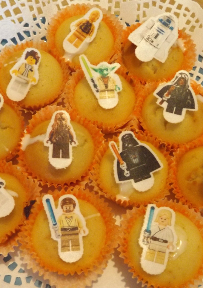 Una foto de Magdalenas de Star Wars