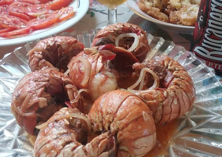 Langosta al ajillo