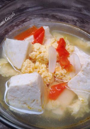 Foto resep Sup Tahu Telur Kilat