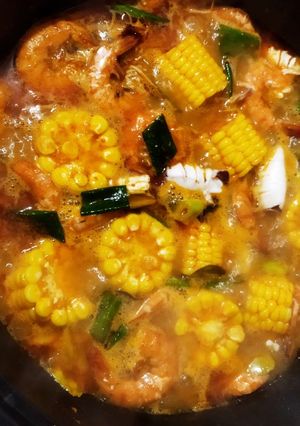 Foto resep Udang & Cumi Saos Padang