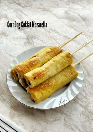 Foto resep CornDog Coklat Mozarella