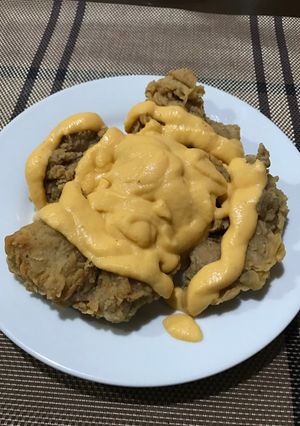 Foto resep Boneless cheesy chicken