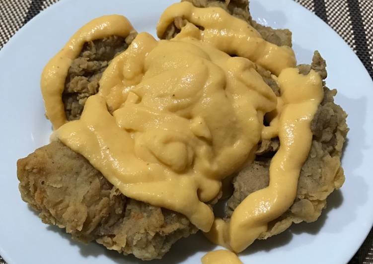 Langkah mengolah Boneless cheesy chicken yang Bisa Manjain Lidah
