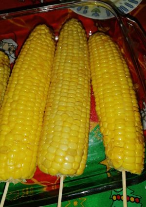 Una foto de Choclos con mantequilla