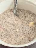 Chia seed pudding breakfast