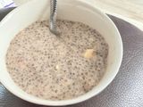 Chia seed pudding breakfast