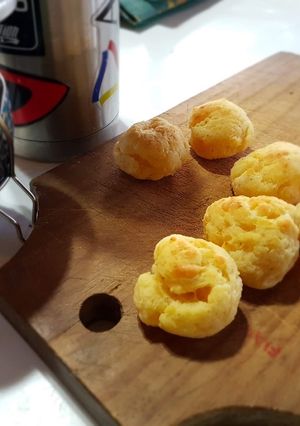 Una foto de Chipá Luchetti con queso