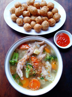 Foto resep Sop ceker dan sayuran