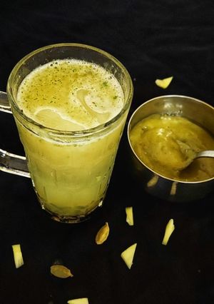 A picture of Aam panna.